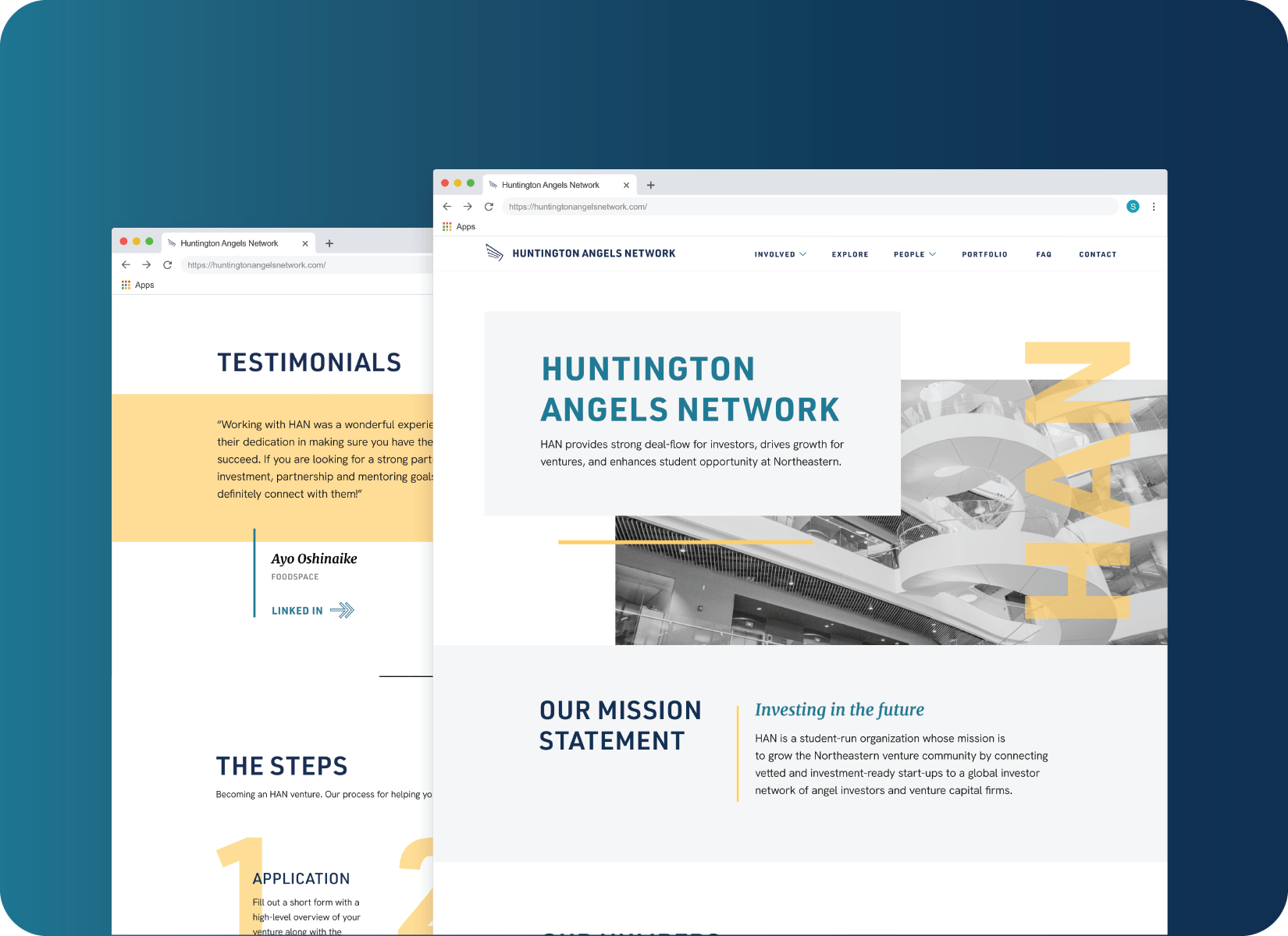 HAN Website Design